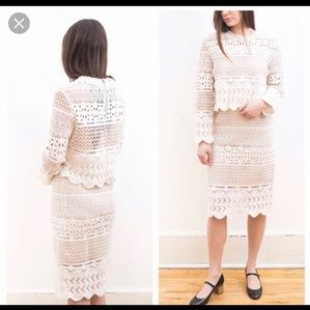New Sea New York lace pencil skirt - Picture 2 of 6